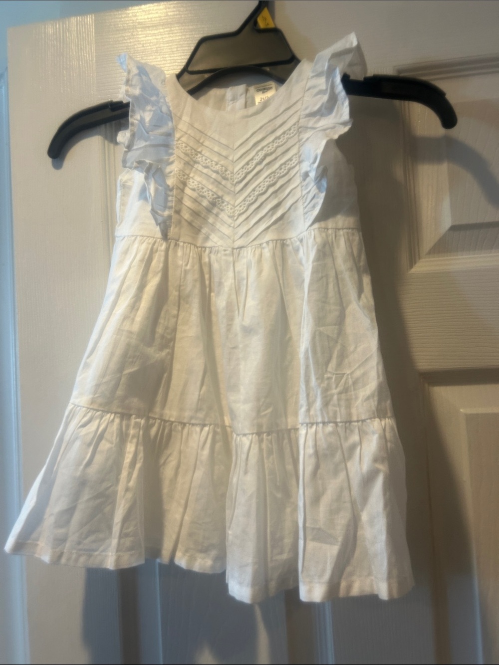 NWT Sz 2t white dress by osh kosh